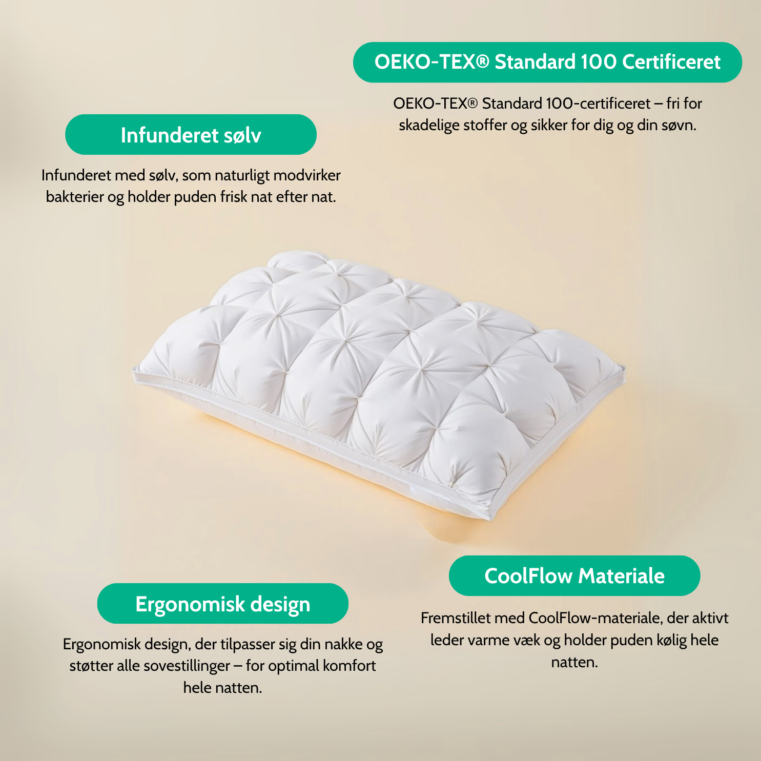 Sleepy Premium – Danmarks Mest Komfortable Hovedpude